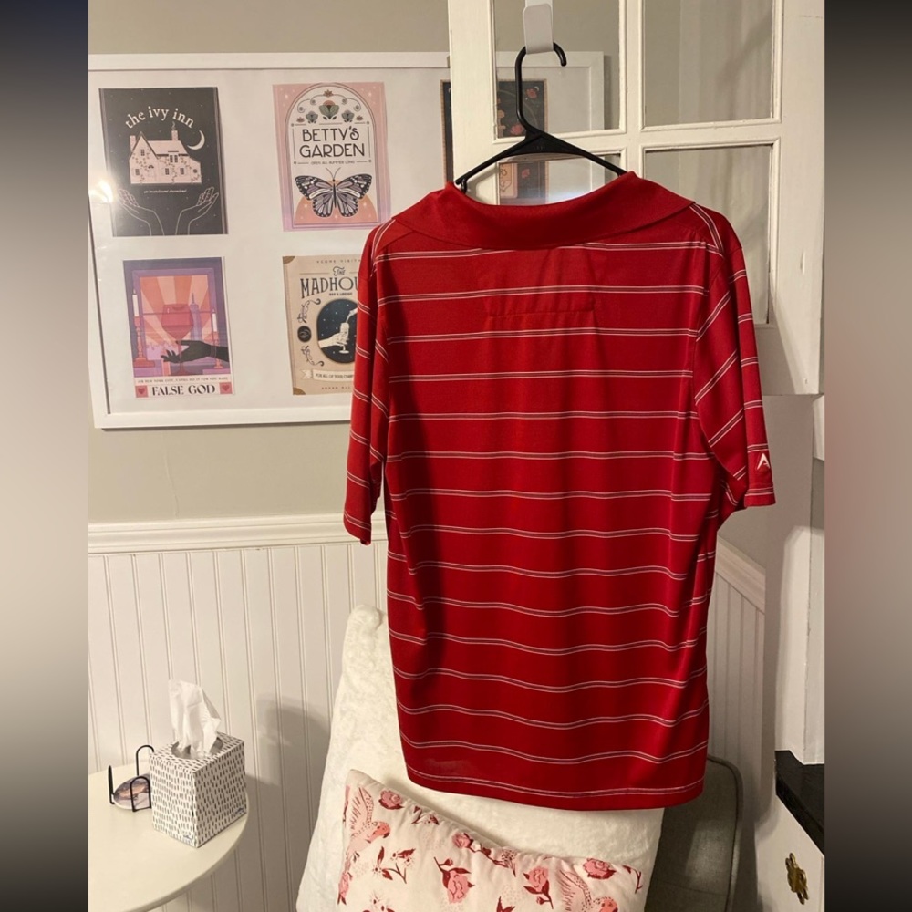 Antigua Bridgestone Men’s Dri-fit Golf Polo, size medium